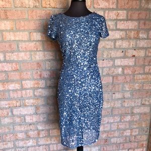 Adrianna Papell Blue Dress